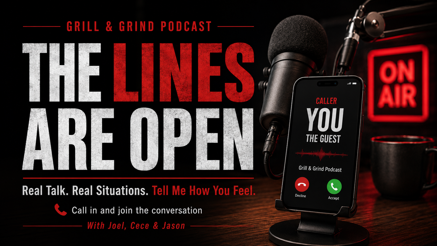 Latest Grill & Grind Podcast episode thumbnail
