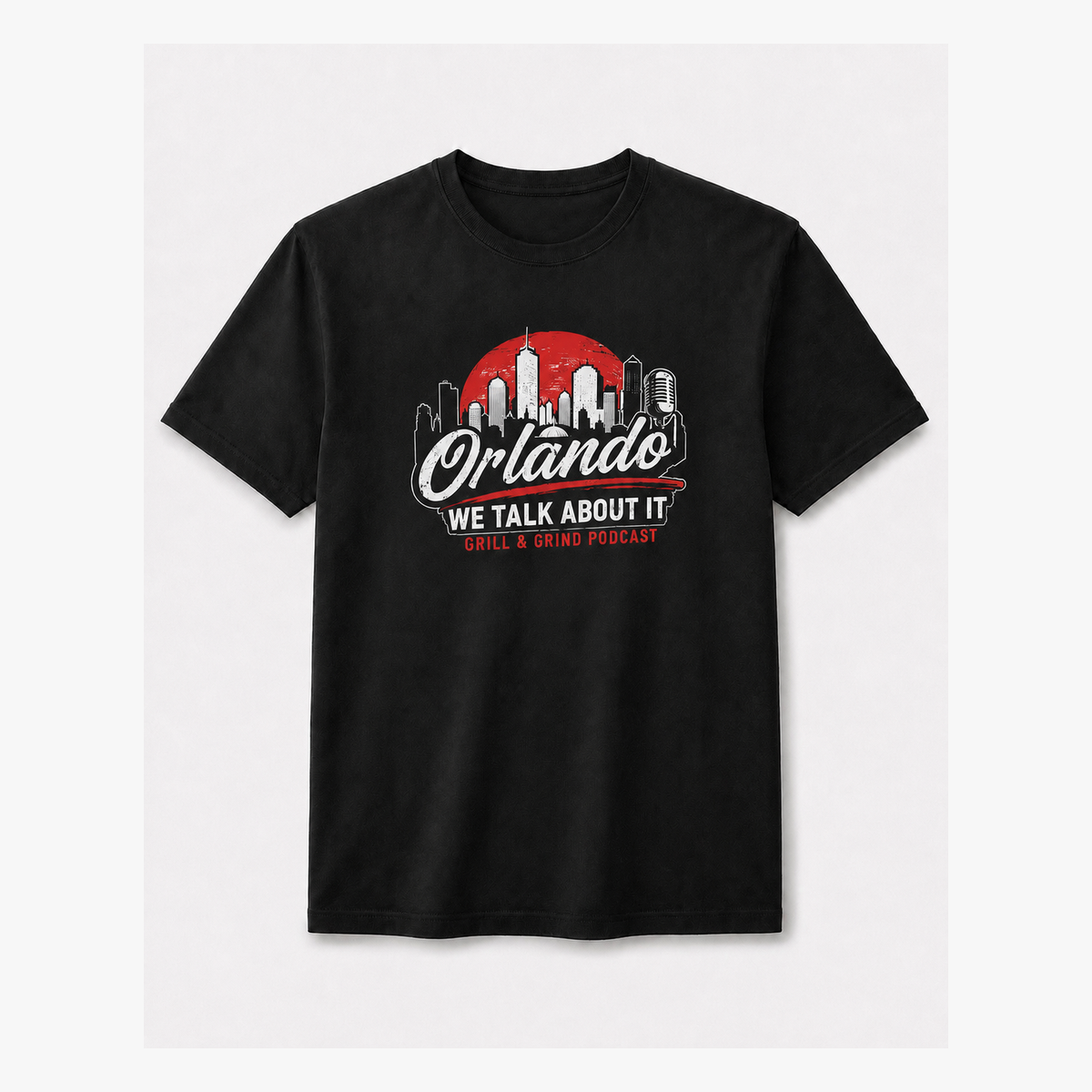 Orlando: We Talk About It Tee — Black