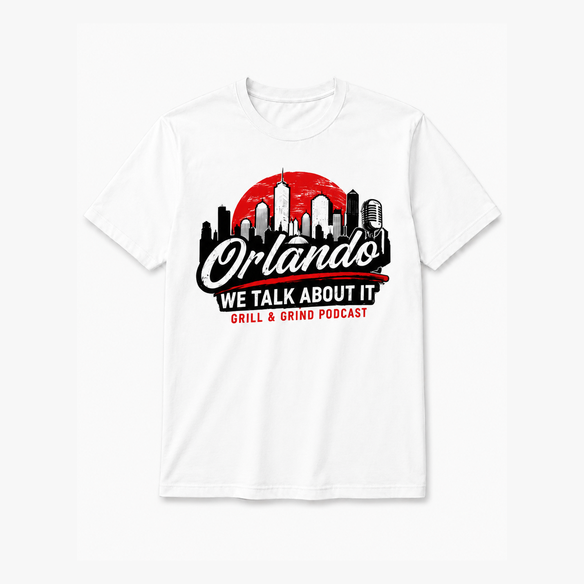 Orlando: We Talk About It Tee — White
